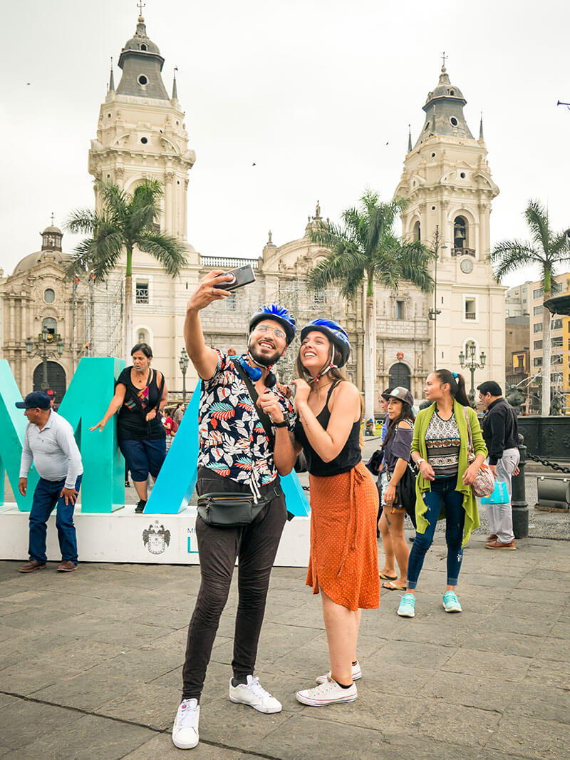 Lima Downtown by bike