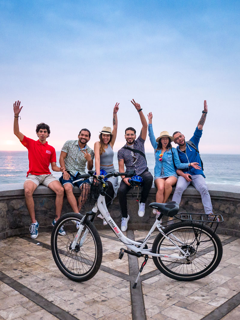 Biking lima in express, Peru